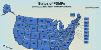 PDMP Program Status 2018