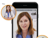 Updox live video chat HIMSS19
