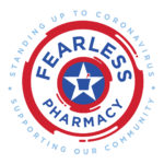 GNP Fearless Pharmacy Coronavirus Badge with White Background
