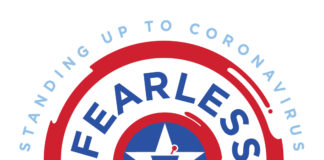 GNP Fearless Pharmacy Coronavirus Badge with White Background